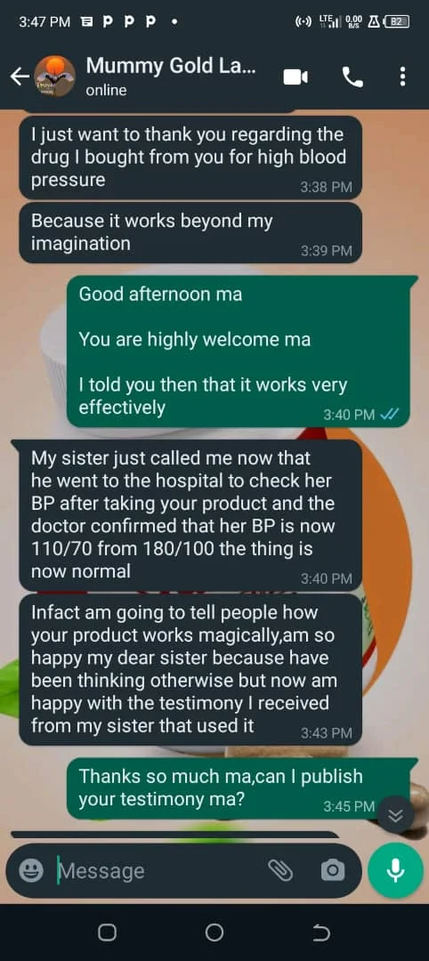 WhatsApp testimony — Tunde B.