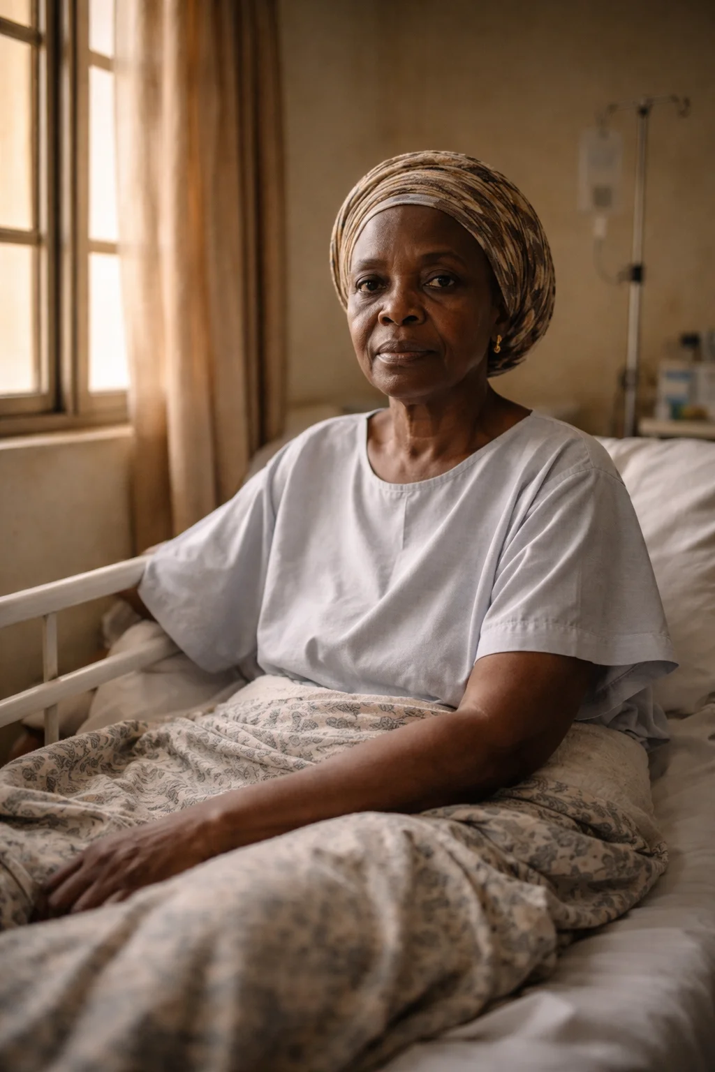 Alhaja Ramotu — hospital ward, Kano