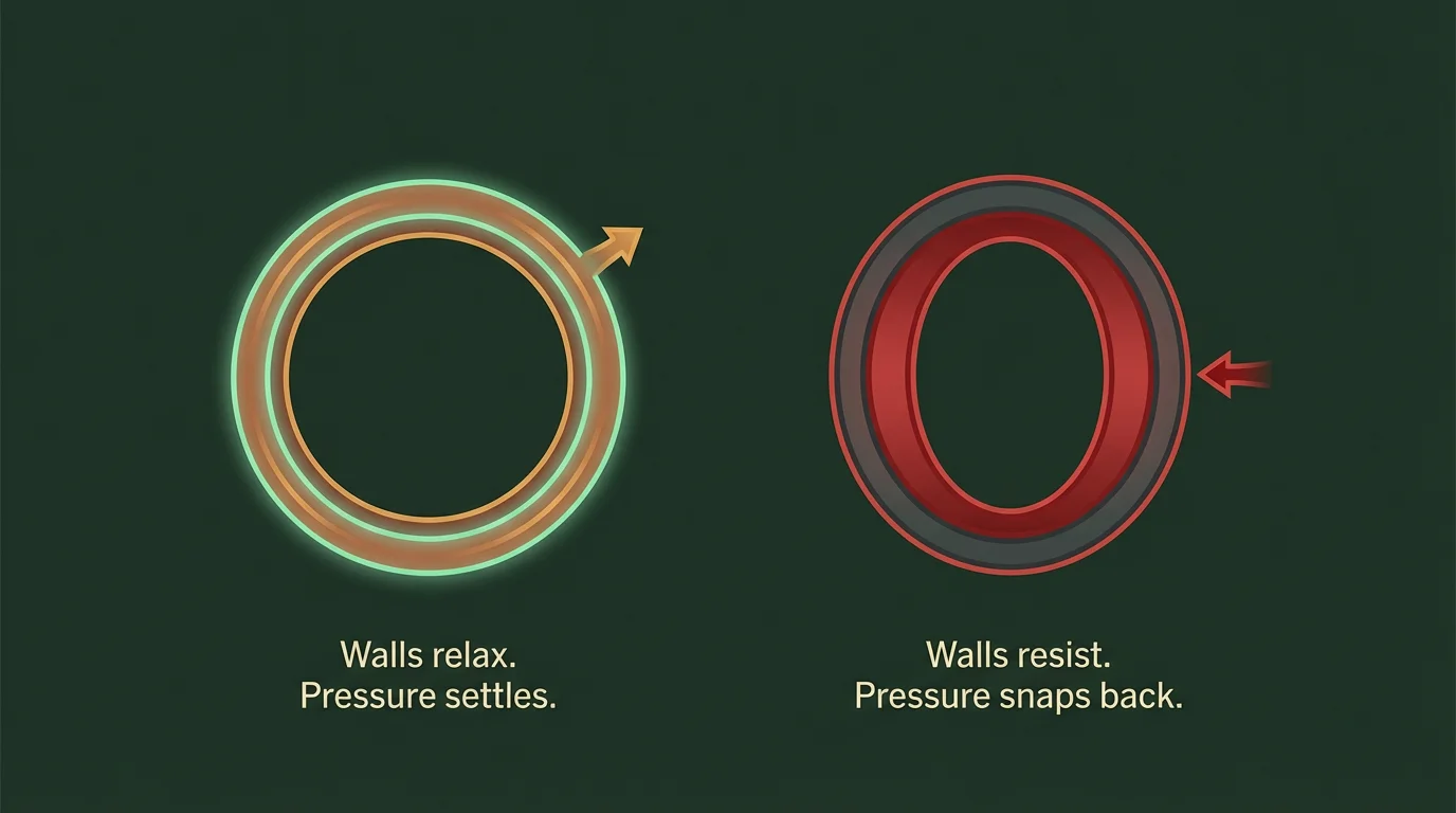 What happened to your vessel walls