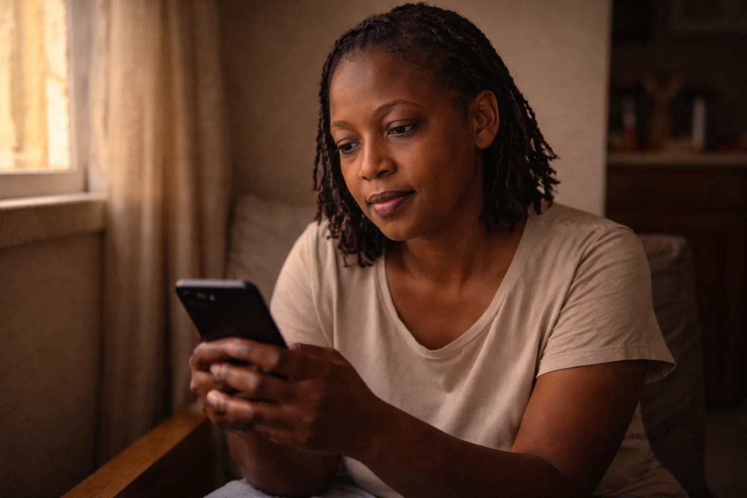 A Nigerian woman — her move