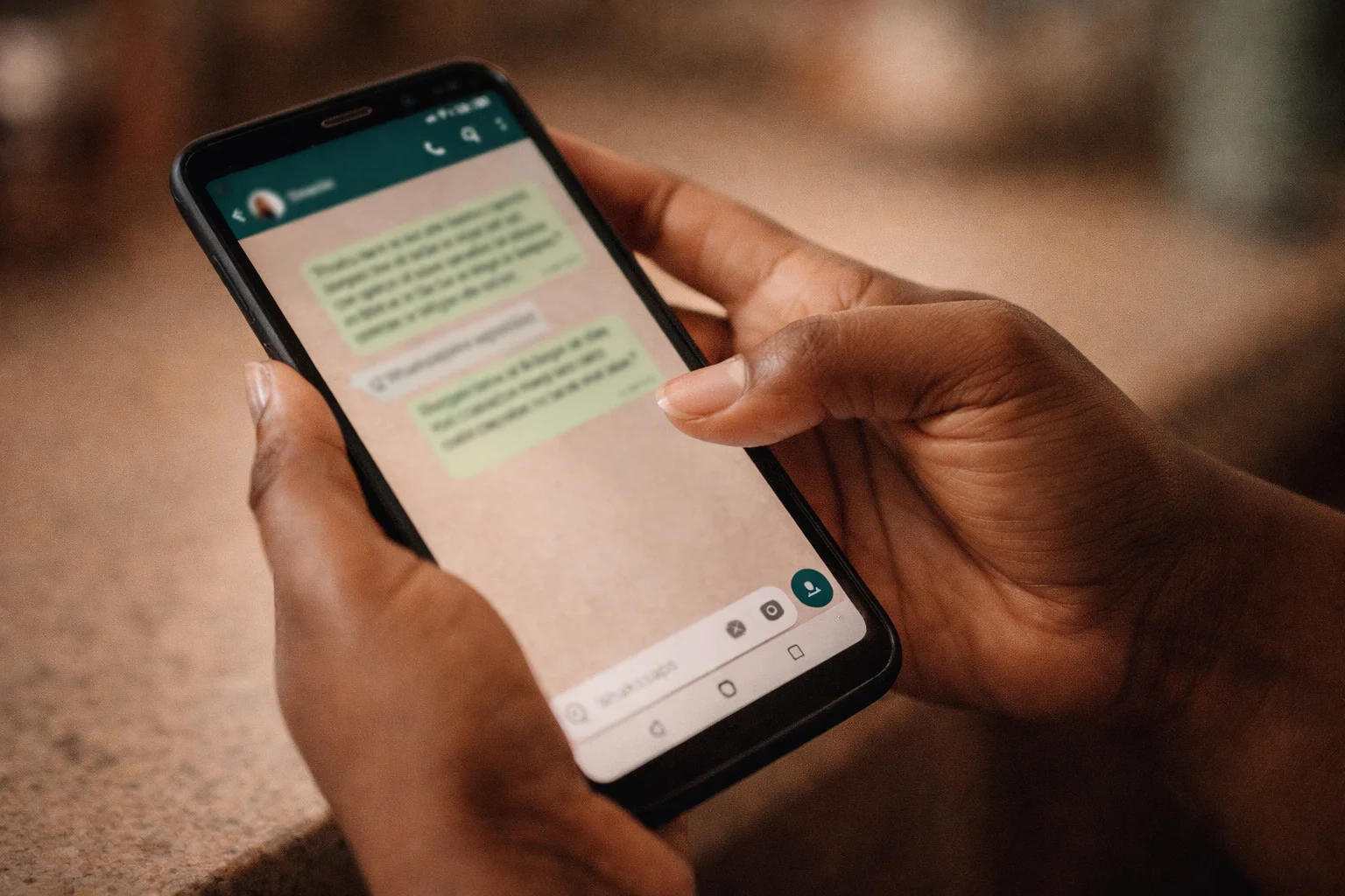 Nigerian women sharing the truth about blood sugar on WhatsApp