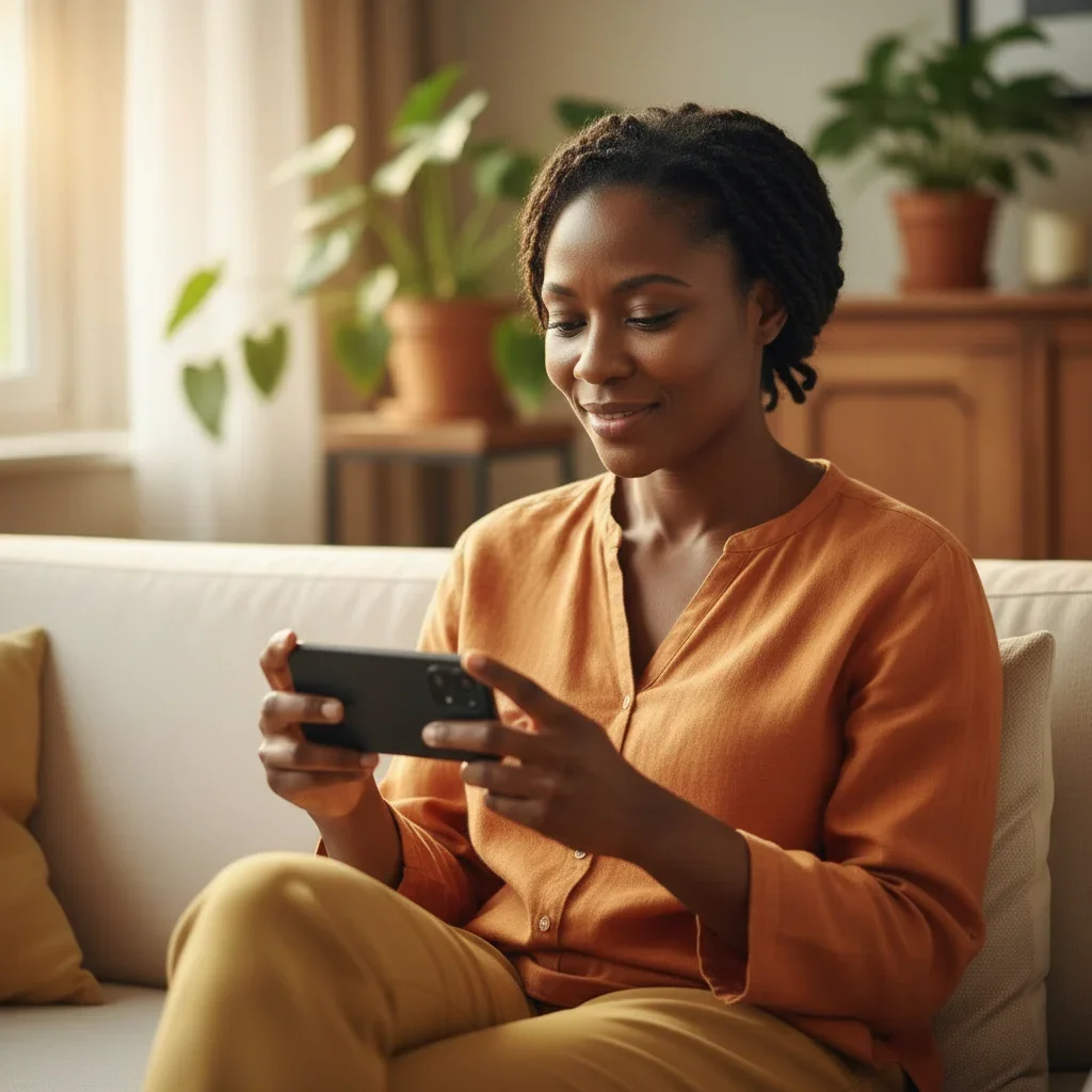 Ganabi support team member on WhatsApp